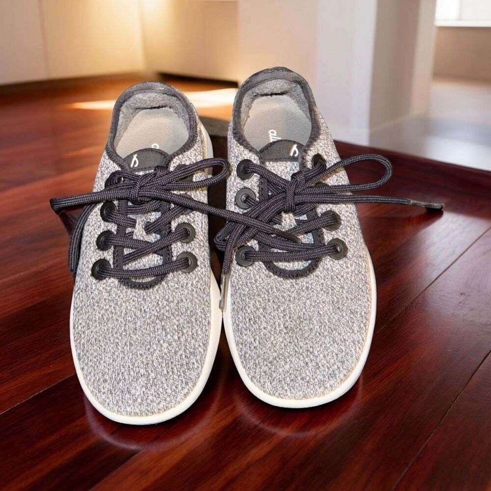 Women's allbirds Gray Wool Tree Runners Sneakers Shoes Size 5